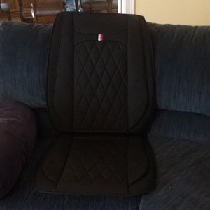 2 new black captain suv seat covers: